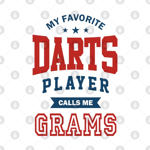 Darts player Grams by C_ceconello