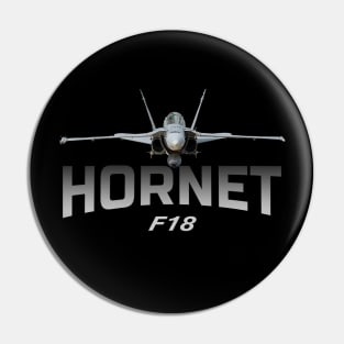 FA-18 Hornet Jet Fighters Pin