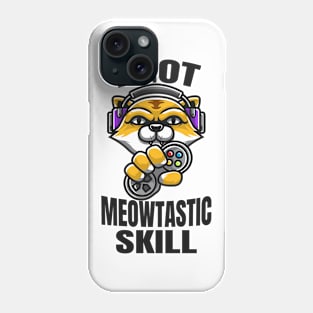 Gamer Cat Skills Phone Case