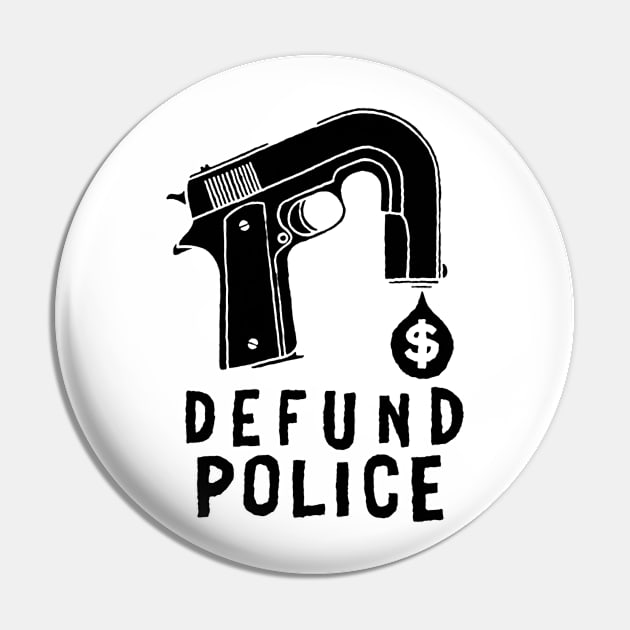 Defund Police Pin by benangbajaart