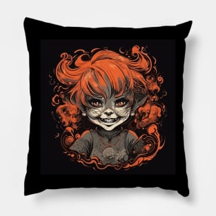 Devil Girl Pillow