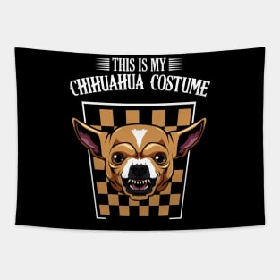 This Is My Chihuahua Costume - Funny Dog Lover Tapestry