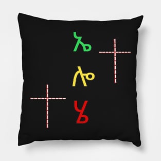 Habesha T-shirt Pillow