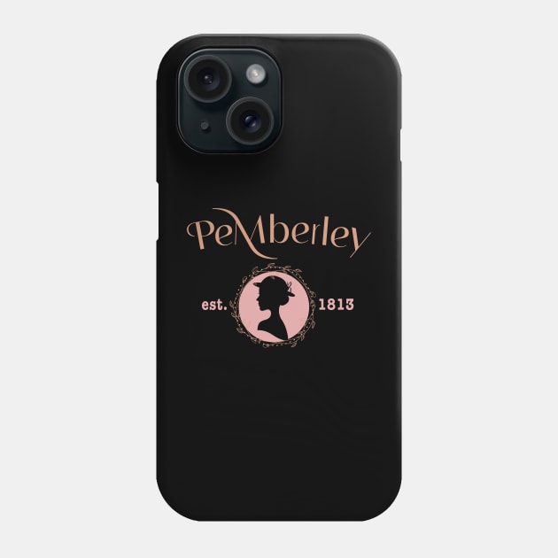 Pride and prejudice Pemberley - Jane Austen Phone Case by OutfittersAve