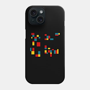 Minimal Primary #1 (Mondrian Inspired) Phone Case