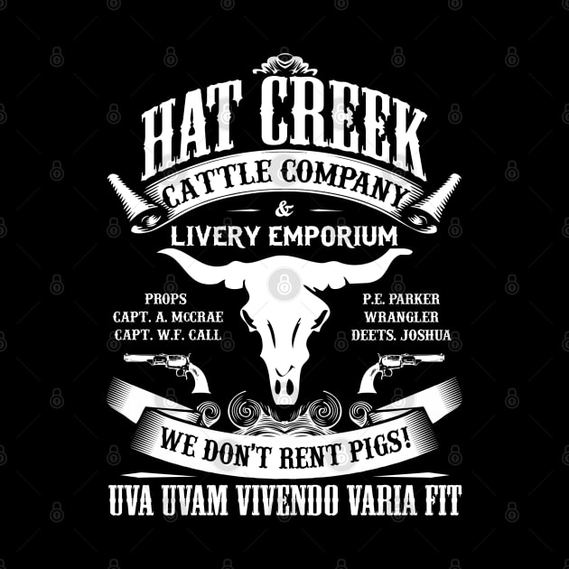 Lonesome dove: Hat creek by AwesomeTshirts
