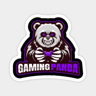 Gaming Panda Magnet