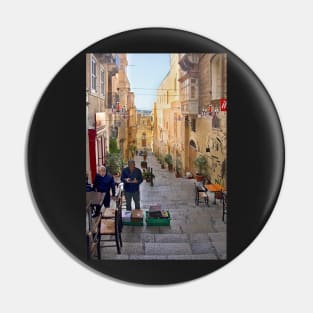 Old Street, Valletta, Malta Pin