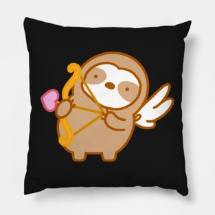 Cute Cupid Sloth Pillow