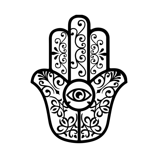 Hamsa Hand Evil Eye by livania