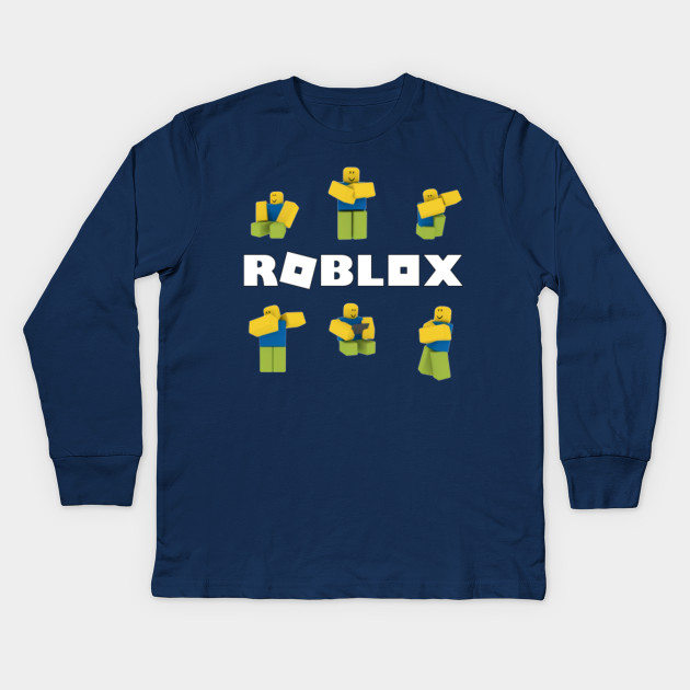 Roblox Noob Roblox Kids Long Sleeve T Shirt Teepublic - noob heavy roblox noob long sleeve t shirt teepublic