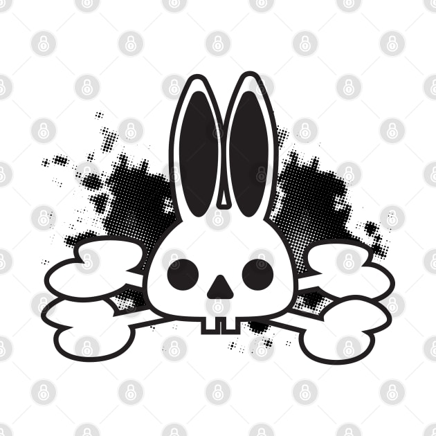 Bunny, skull, bones, horror, pirate, Halloween, rabbit, skulls by IDesign23