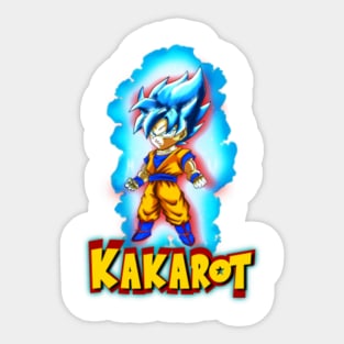 Goku Kaioken Sticker for Sale by fitainment