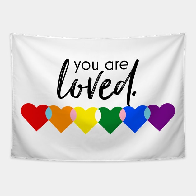 You are loved. Tapestry by Simplify With Leanne