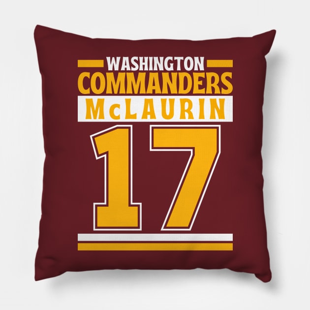 Washington Commanders McLaurin 17 Edition 1 Pillow by Astronaut.co