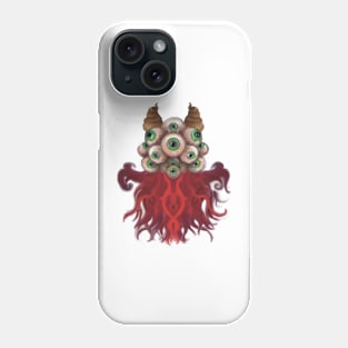 le monstres aux yeux Phone Case