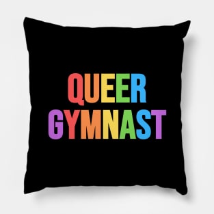 QUEER GYMNAST (Pastel Rainbow) Pillow