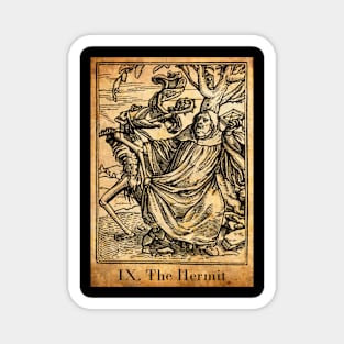 The Hermit Tarot Magnet