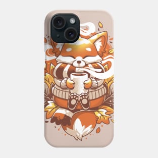 Cozy Fox Coffee - Fall Drink Phone Case