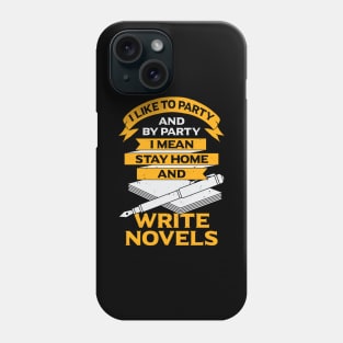 Funny Writer Book Author Novelist Gift Phone Case