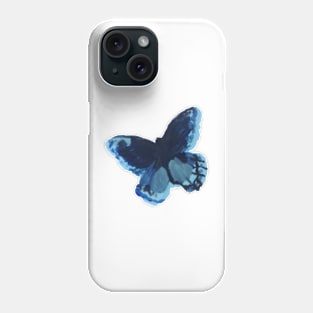 Black and Blue Butterfly Phone Case