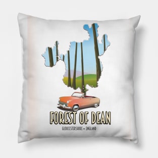 forest of dean map Pillow