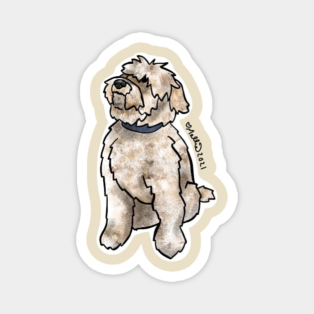 Juniper — Dogs of Redstone, Colorado Magnet by mellierosetest