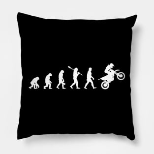 Motocross Evolution - funny gift idea Pillow