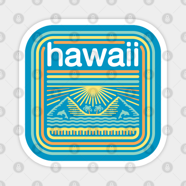 HAWAII - CG STATES #12/50 Magnet by Chris Gallen