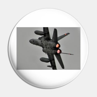 FA-18 Hornet in Afterburner Pin