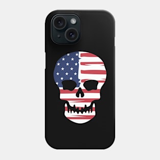 American Skull Phone Case