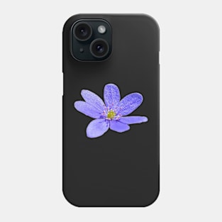 Liverflower Black Background Phone Case