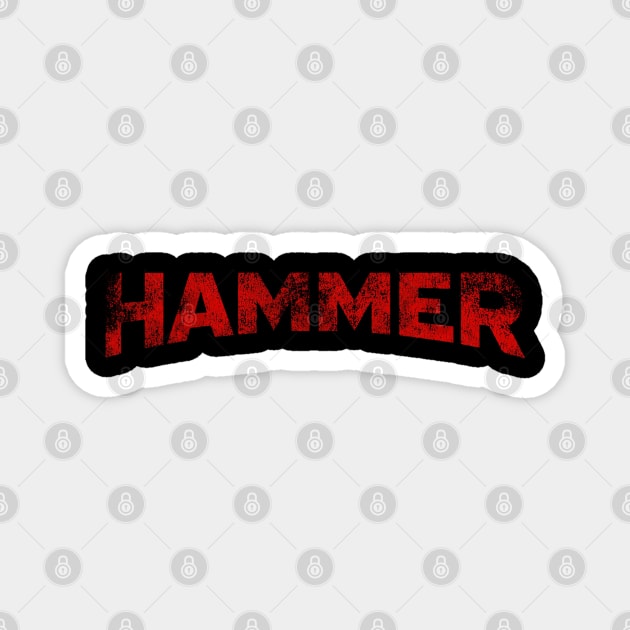 HAMMER HORROR Magnet by Hysteria 51's Retro - RoundUp