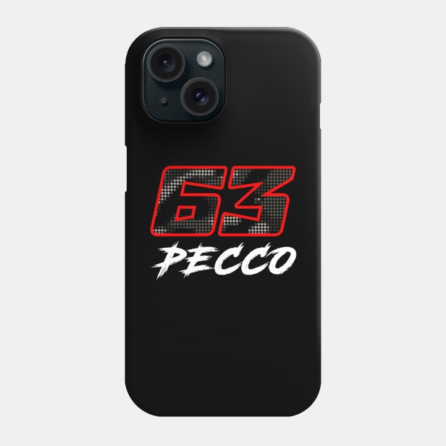 Pecco Bagnaia Phone Case by SmithyJ88