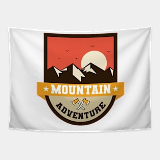 mountain adventure Tapestry