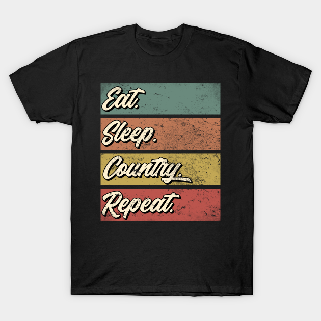 Discover Country music fan gift . Perfect present for mother dad friend him or her - Country - T-Shirt