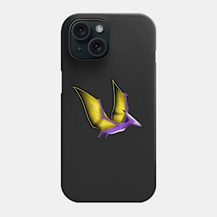 Nonbinary Pride Dinosaur Phone Case