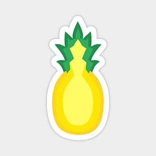 Pineapple Fruit Halved Magnet