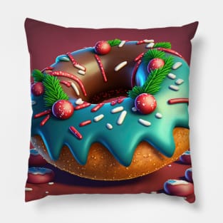 Jummy christmas donuts Pillow