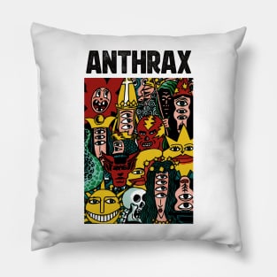 Monsters Party of Anthrax Pillow