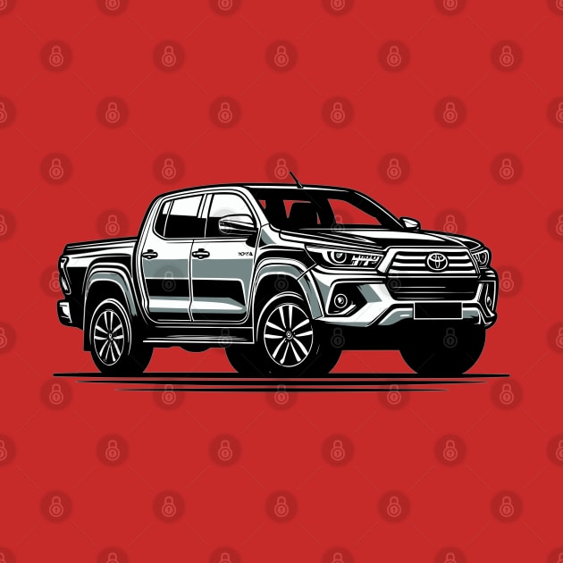 Toyota Hilux by Vehicles-Art