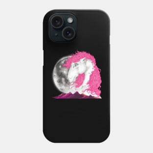 white horse Phone Case