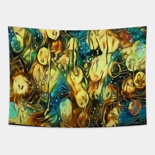 Abstract colored background Tapestry