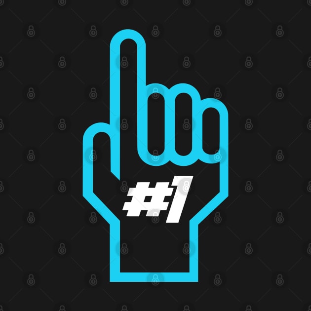 Number One Pointing Finger Icon by MOULE