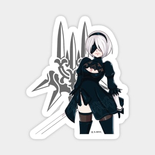 Nier:Automata 2B Magnet