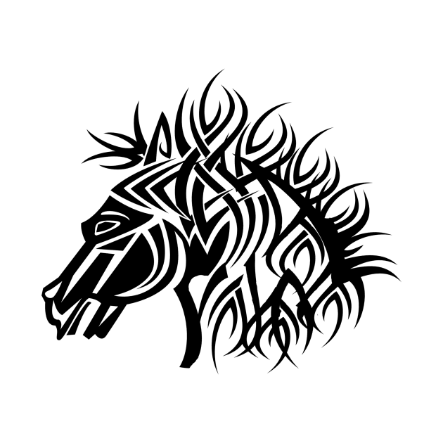 Tribal Horse by ddtk