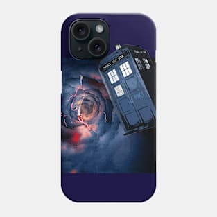 TARDIS vortex Phone Case