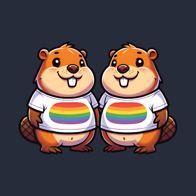 LGBT Beaver by Batracheion