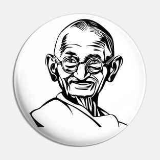 Gandhi Jayanti Mahatma Gandhi Birthday Pin