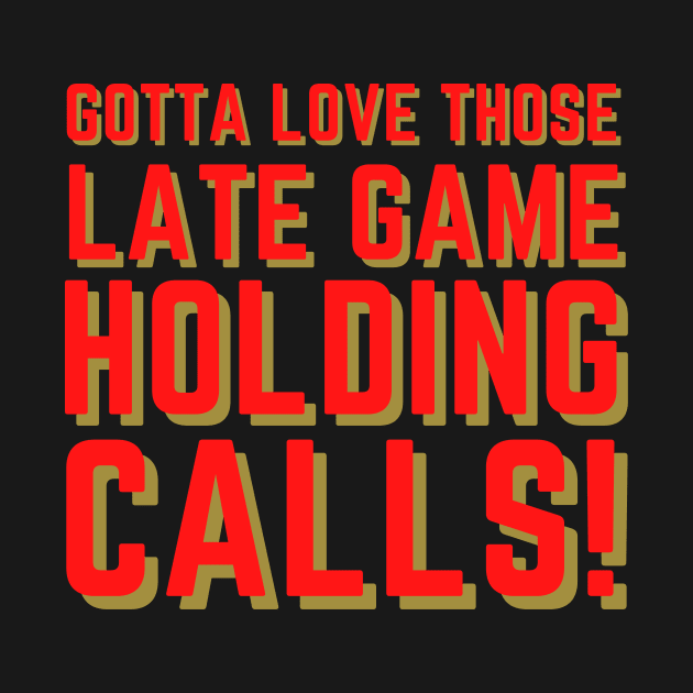 Gotta love those late game holding calls by C-Dogg